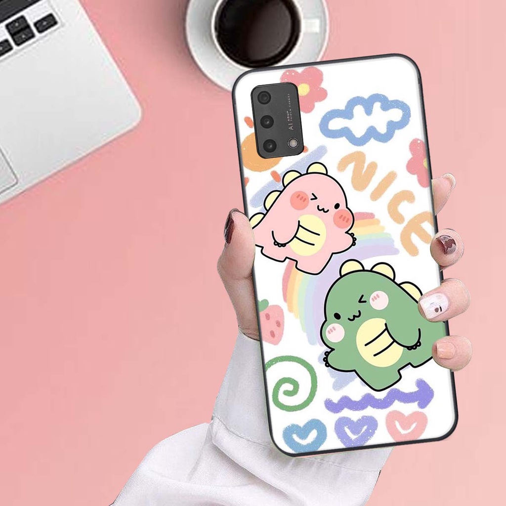 Ốp lưng Oppo A95 in hình khủng long , gấu nâu xinh xắn, siêu cute  mà còn vô cùng RẺ -ĐẸP