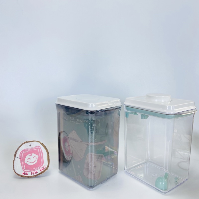 Hộp trữ sữa bột ANKOU 2.3L loại cao, hàng chính hãng, có sẵn