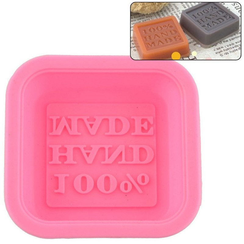 Khuôn 100% silicon làm xà phòng/ bánh thủ công đa năng tiện lợi