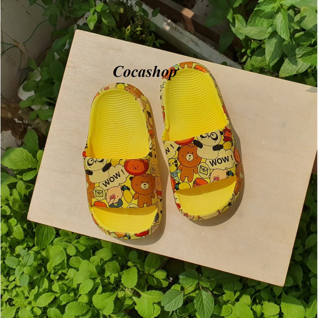 DÉP LÊ, DÉP QUAI NGANG NGUYÊN KHỐI BÁNH MÌ HÌNH BÉ GẤU TRÚC CUTE SIÊU MỀM