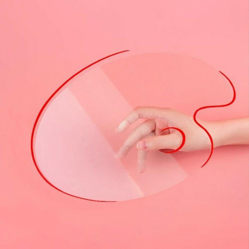 Bảng Pha Màu Nước Chống Dính Dầu Nghệ Thuật DIY