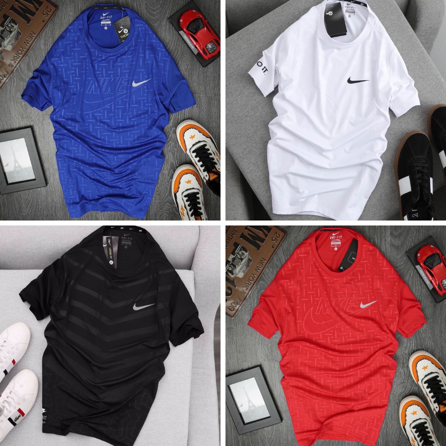 Áo thun thể thao nam ❌ [FREESHIP] ❌ co giản 4 chiều cổ tròn ngắn tay cao cấp