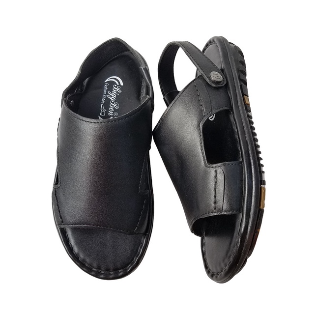 Giày sandal nam da bò thật BIGBEN cao cấp SD112