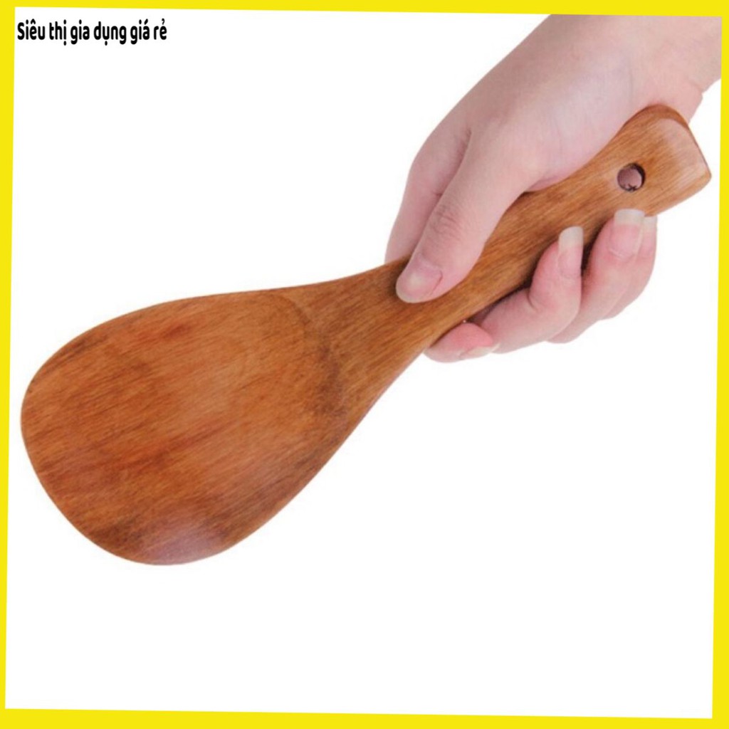 [SALE SỐC] Muỗng gỗ xơi cơm không dính