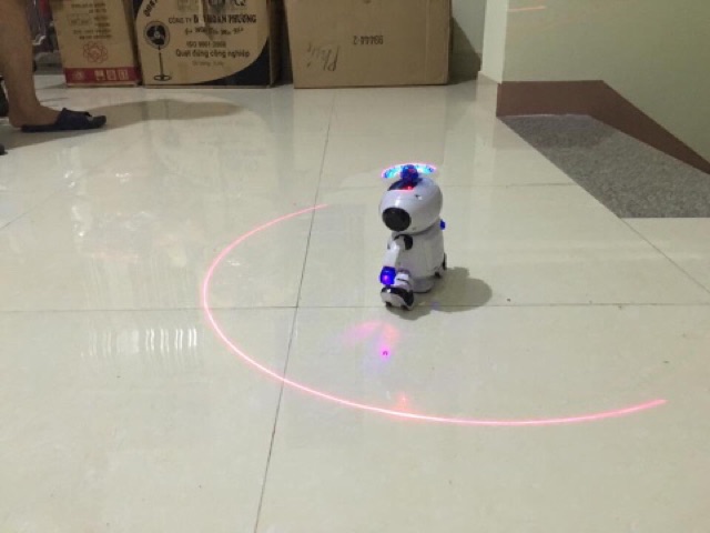 Robot tosy có nhạc quay 360 độ