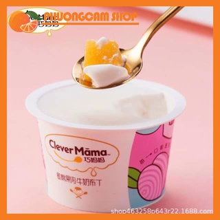 1 hộp Thạch sữa chua pudding clever mama 100g