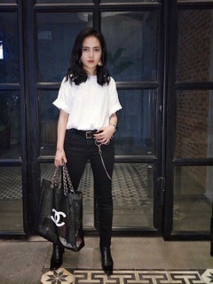 Túi xách lưới cn gift siêu hottrend phong cách