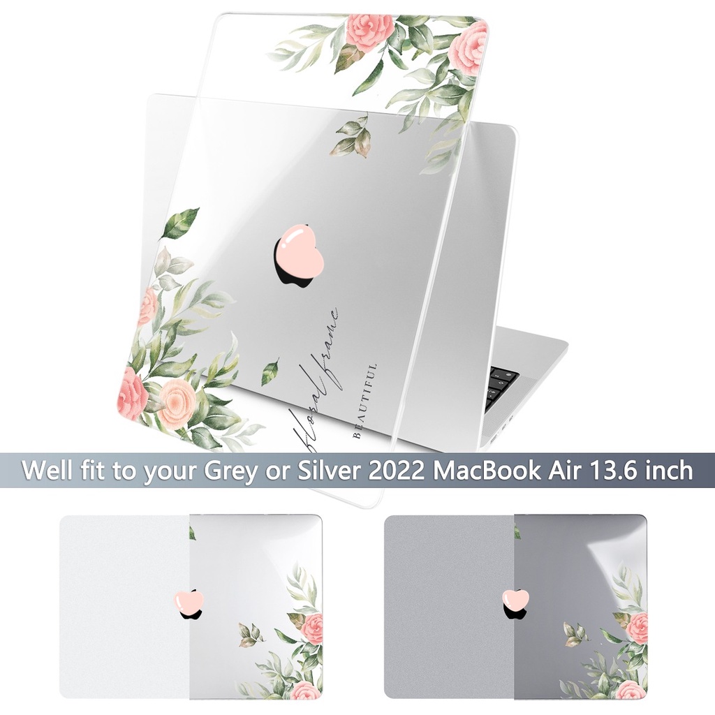 Ốp Điện Thoại Cứng Cho MacBook Pro Air M2 / M1 2022 2020 A2681 A2338 A2337 A2179 Pro13 / 14 / 15 / 16 M1 A2442 A2485 Retina Touch Bar A1502 A1708 A2141 A2251