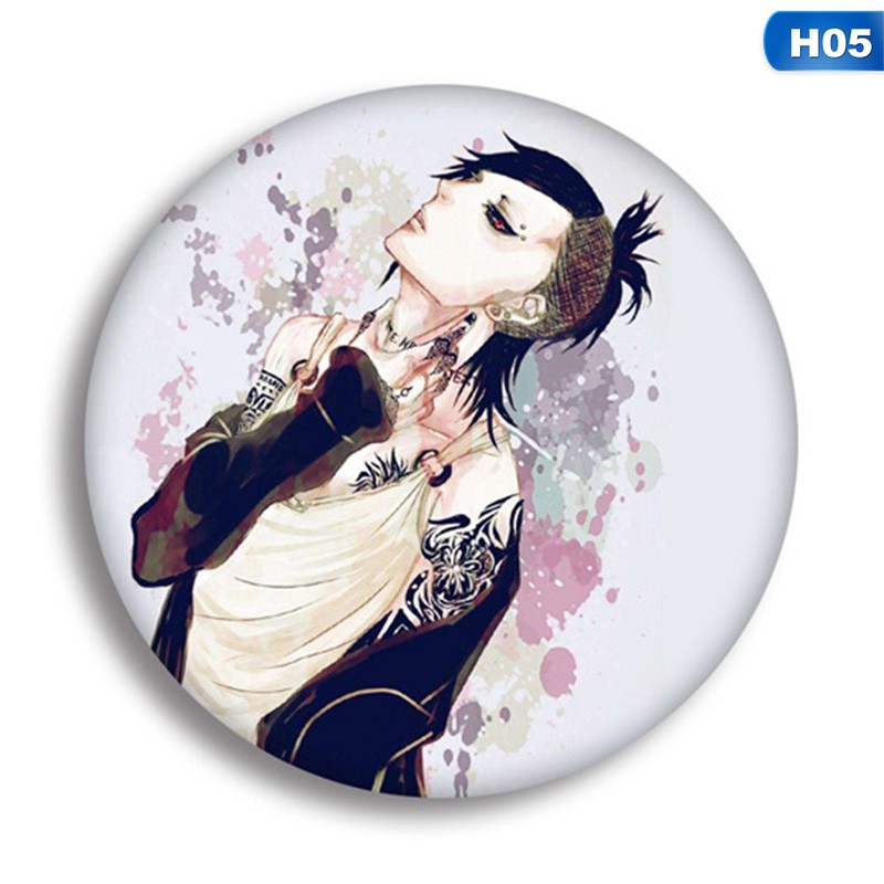 flowersqueen Ghim cài áo phong cách Anime Tokyo Ghoul