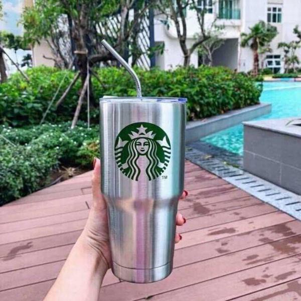 Ly Giữ Nhiệt STARBUCK Thái Lan Cao Cấp Inox 900ml