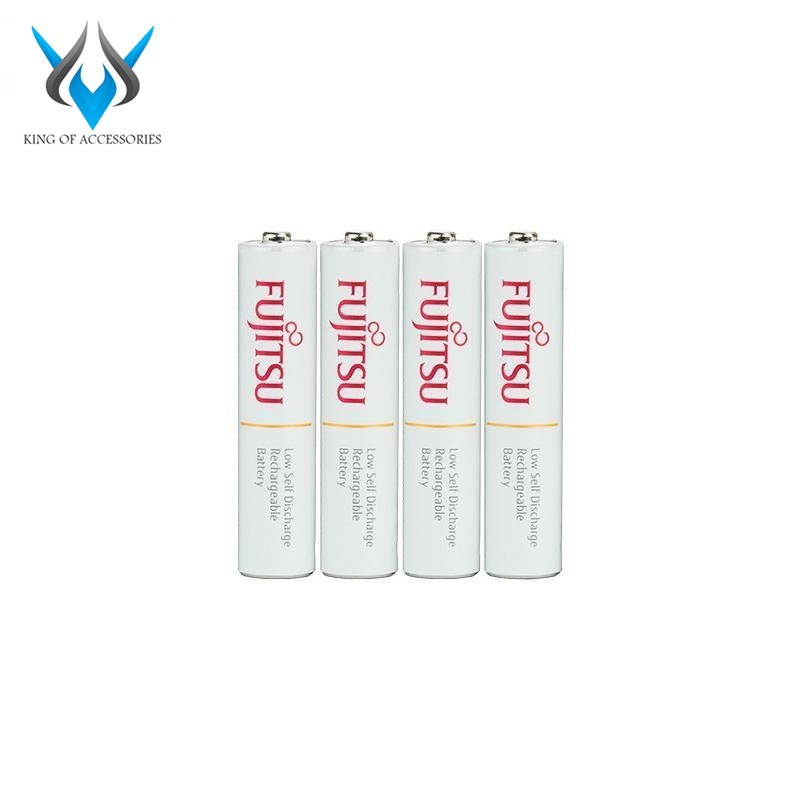 Pin sạc AAA Fujitsu 750mAh vỉ 4 Viên made in JAPAN - nội địa Nhật Bản