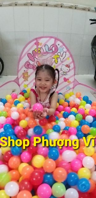 Combo 500 Bóng nhựa 7 màu sale sốc hàng Việt Nam loại tốt 5cm