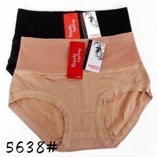  Quần Lót Nữ Cotton Gen Bụng Lưng To Bamboo Spring 5638 – Co Giãn Thoáng Mát 