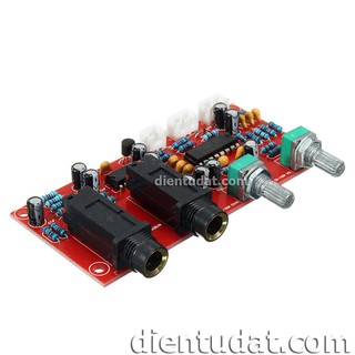 Mạch karaoke PT2399 nguồn 12VDC