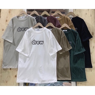 Áo thun chữ drew-thun 3158 tay lỡ