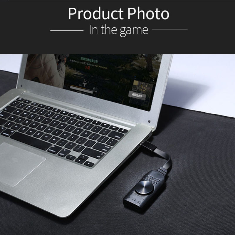 Thẻ Âm Thanh Ảo USB 3.0 7.1 Kênh 3D Cho Máy Tính