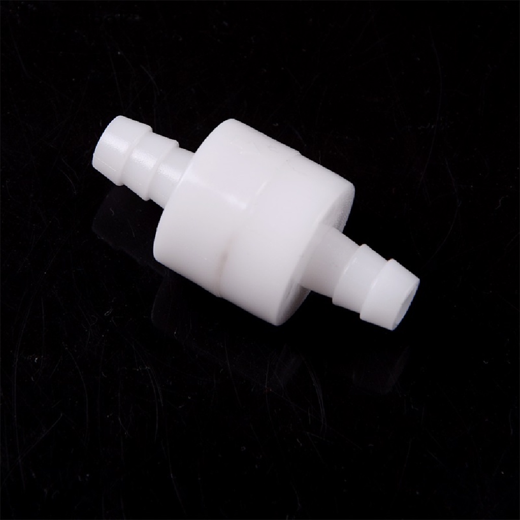 Van Kiểm Tra Nhiên Liệu Một Chiều Bằng Nhựa Màu Trắng 8mm 1 / 4 &quot; ♨Nóng Bỏng