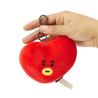 (Có Tata, Rj) Móc khoá BT21 face keyring (Official) đủ 8 mẫu {cam kết chất lượng}