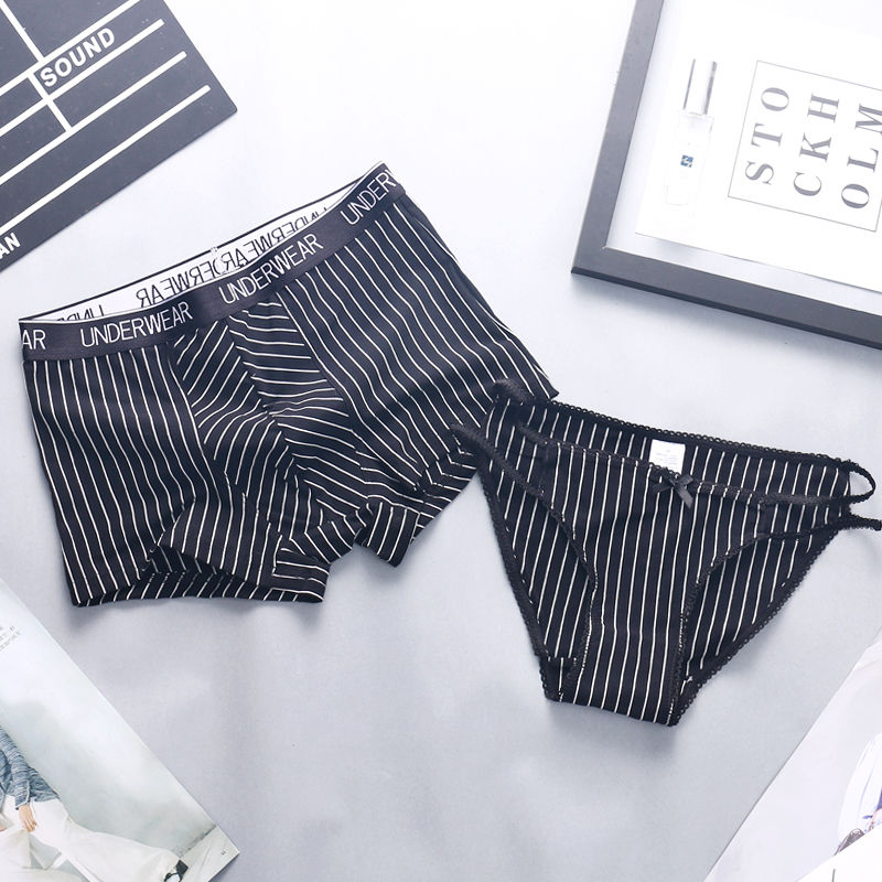 Set 2 Quần Lót Boxer Thoáng Khí Gợi Cảm Cho Nữ