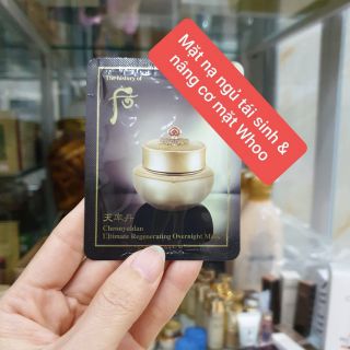 MẶT NẠ NGỦ TÁI SINH WHOO ULTIMATE  TRẺ HOÁ DƯỠNG TRẮNG DA