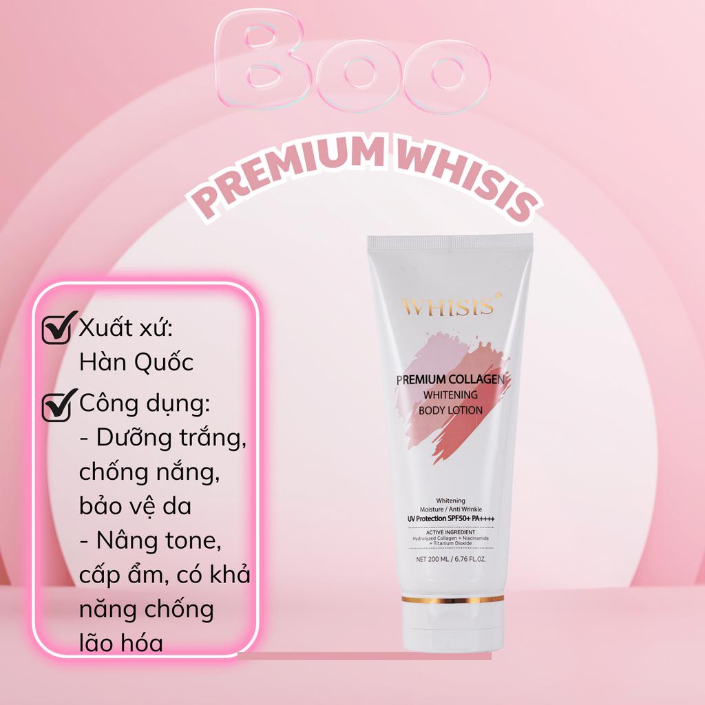 Kem Body Premium Whisis Dưỡng Trắng Da Chống Nắng