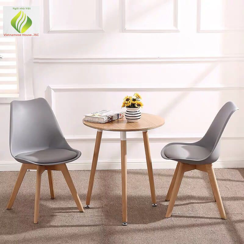 Bàn tròn Sofa - Bàn trà - Cafe - chân tần bì - Vietnamese House - MSP013 - Cao (28cm và 58cm) | BigBuy360 - bigbuy360.vn