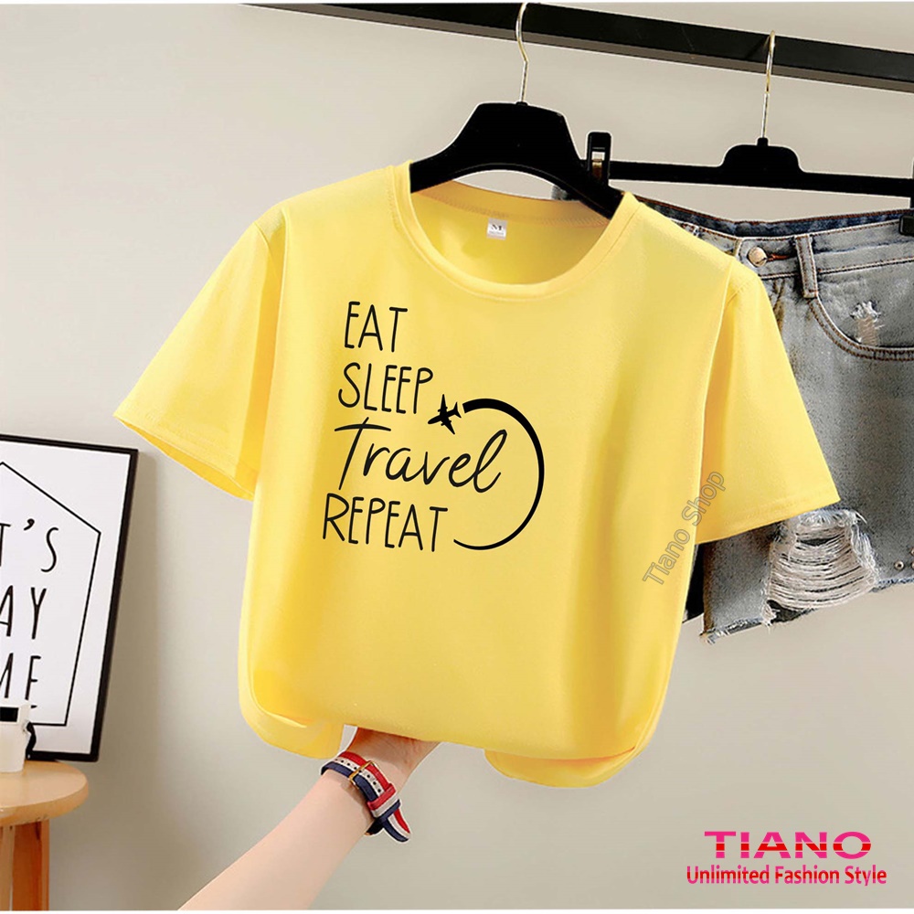 Áo Thun Nữ EAT Travel Dễ Thương AT-437