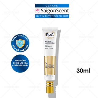 RoC Retinol Correxion Deep Wrinkle Night Cream - Kem dưỡng chống lão hóa chuyên sâu (30mL)