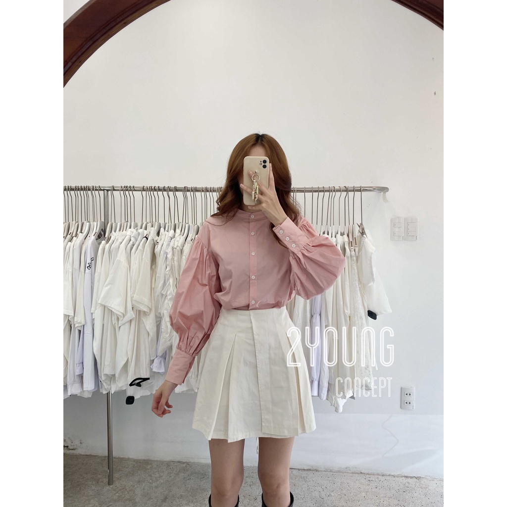 [2YOUNG] [ẢNH THẬT SHOP CHỤP] Chân váy xếp ly CV304