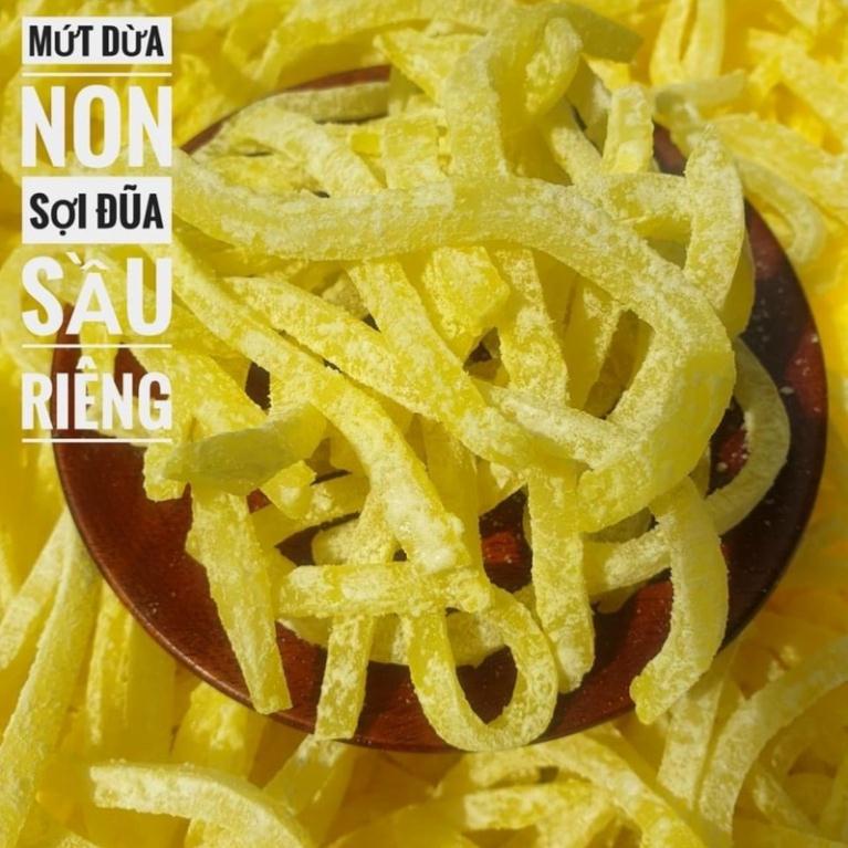 Mứt dừa non sởi đũa - 1kg  TỪ ĐƠN 50K,  Hàng ngon nhà làm