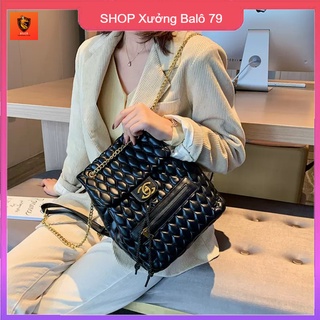 Balo Đi Học Nữ Balo Thời Trang Cá Tính ROYA 110XM Phong Cách Hàn Quốc Chất Da Mềm Mại Cao Cấp Bền Bỉ