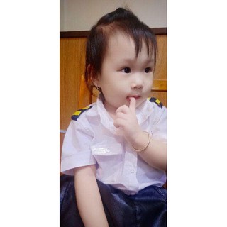 Áo sơ mi phi công cho cả bé trai bé gái