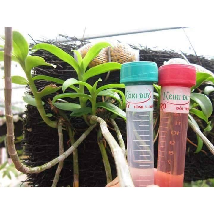 Keiki Duy Xanh ( Spray) và Đỏ (Pro) chuyên dùng cho hoa lan - Ống 10ml