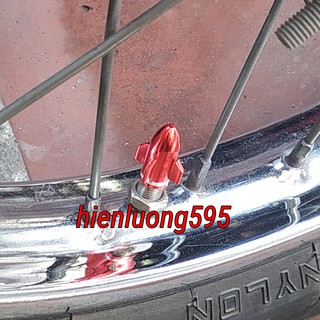 Ốc van xe máy trang trí