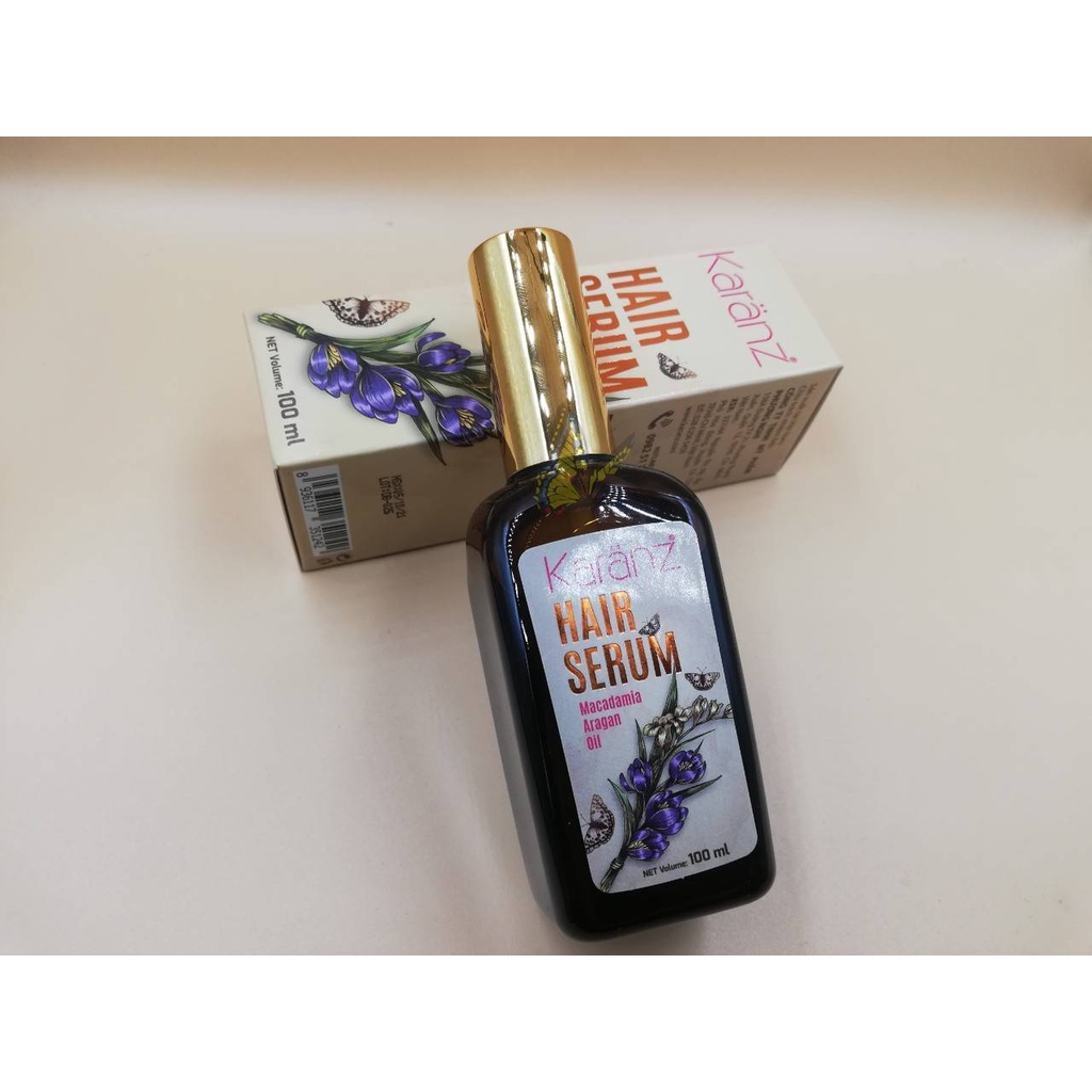 Tinh dầu dưỡng và giữ nếp tóc karanz 100ml