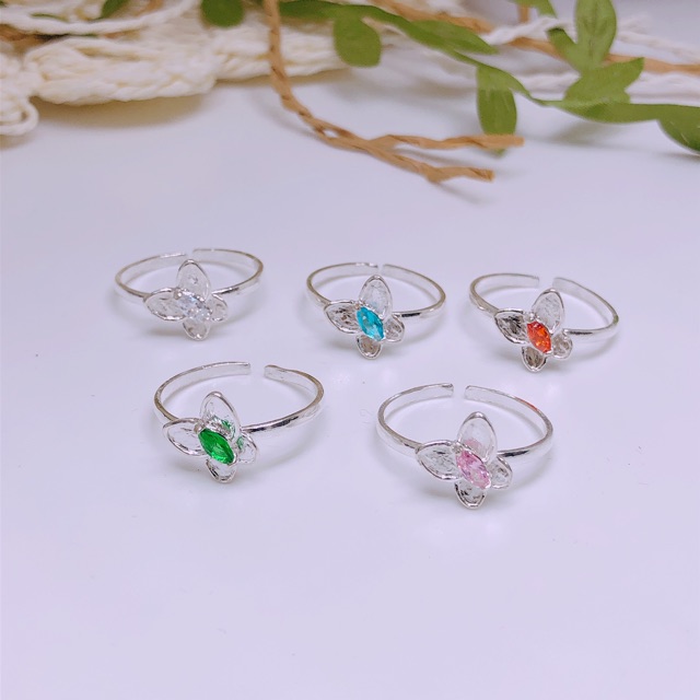 NHẪN BUỚM DẠNG HỞ ( FREE SIZE)