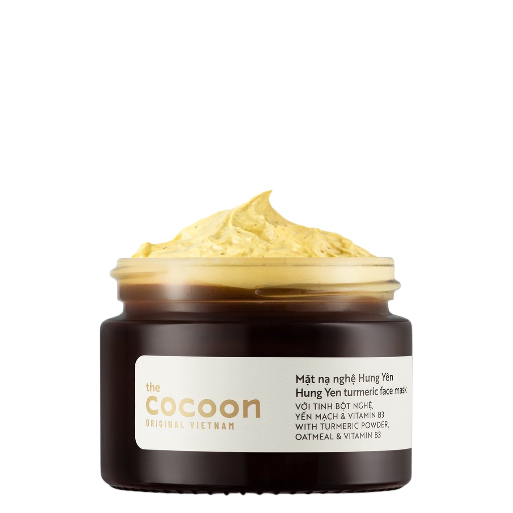 Mặt nạ nghệ Hưng Yên Cocoon giúp da rạng rỡ & mịn màng 30ml/100ml