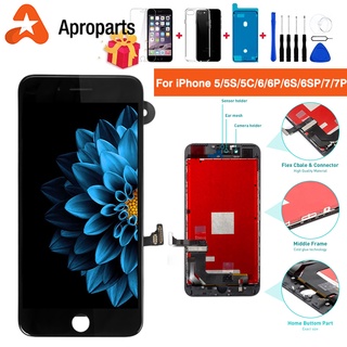  Đối với iPhone 4S 5 5S 5C SE 6 6S 7 8 Plus Màn hình cảm ứng LCD Thay thế lắp ráp màn AAA+++ 