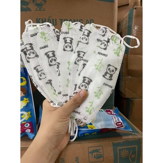 Túi 10 chiếc khẩu trang 4D mask KF94 trẻ em (1-9 tuổi)