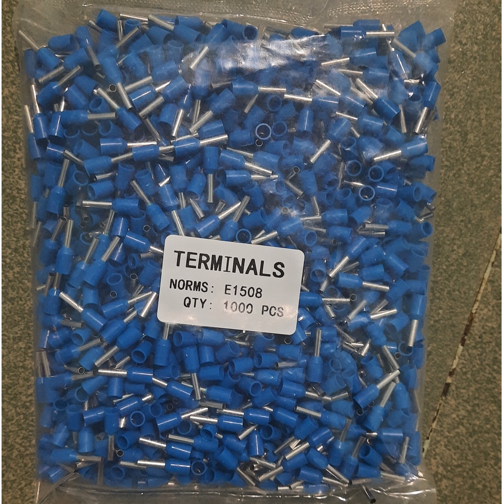 Cos pin rỗng, cos kim rỗng dùng cho dây điện từ 0.5mm2 - 16mm2 Túi 100 cái