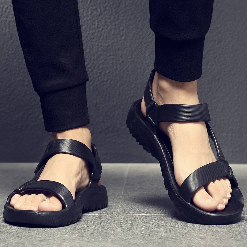 Giày Sandal Thể Thao Mềm Mại Khử Mùi Phong Cách Hàn Quốc Mẫu 2021 Thời Trang Mùa Hè Cho Nam