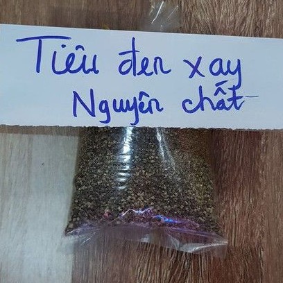 200GRAM TIÊU ĐEN XAY NGUYÊN CHẤT - SẠCH, THƠM, CAY, ĐẶC SẢN ĐĂKLĂK NHÀ XAY