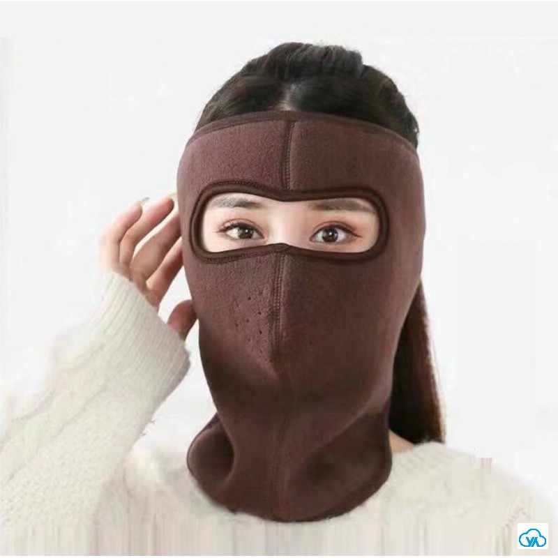 Khẩu trangGIADUNGTONGKHO1Khẩu trang ninja lót nỉ, Khẩu trang Nam Nữ có lưới thở chống nắng chống bụi chống gió rét