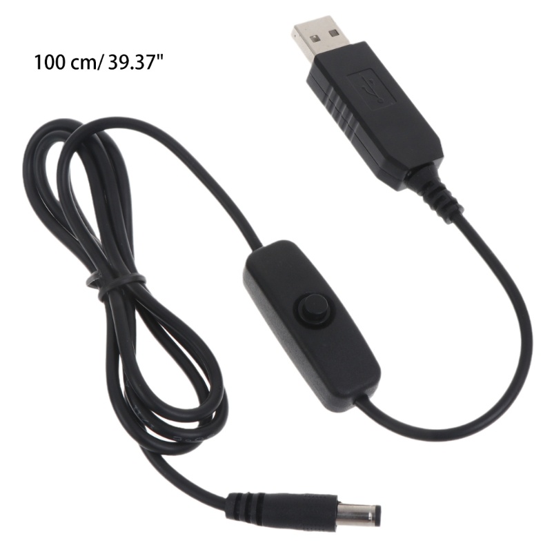 Cáp Chuyển Đổi Tăng Áp USB 5V Sang 12V Cho DC Boost Li Chất Lượng Cao