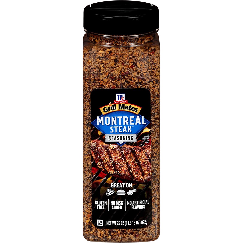 Gia Vị Ướp Bò Steak Grill Mates Montreal Steak Seasoning 10Gr [ Giao Hoả Tốc HCM]