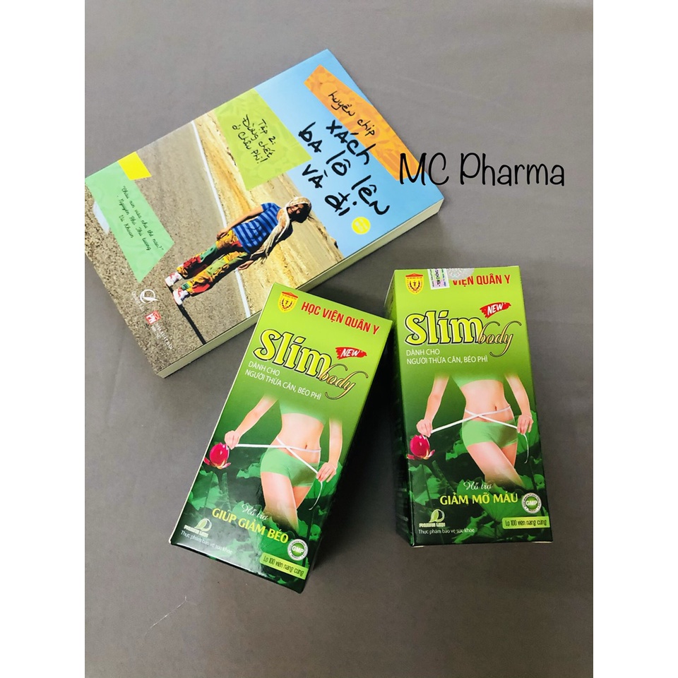 Slim body new Học viện quân y hộp 100 viên