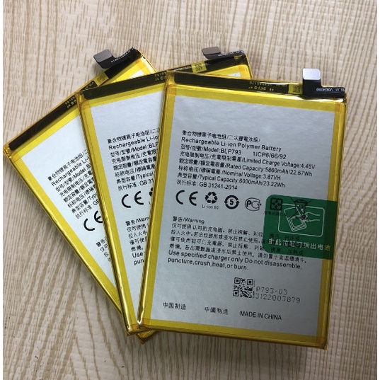 Pin BLP793/Realme C11/C12/C15