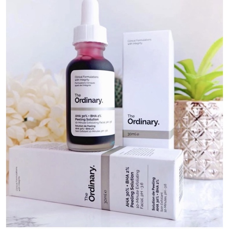 Serum The Ordinary – AHA 30% + BHA 2% Peeling Solution 30ml ( CHÍNH HÃNG )