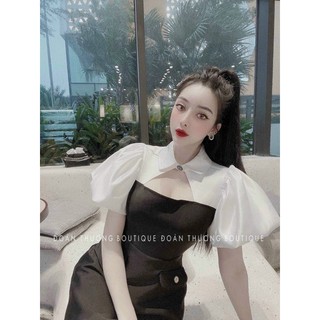 ĐẦM TAFTA CAO CẤP PHỐI LỤA