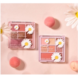 Phấn mắt nhũ lì 8 ô màu gogotales daisy